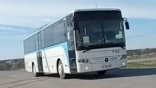 поездка на автобусе Mercedes-Benz Intouro II ( 2010 г.в ), Z 125 DE, маршрут 315 ( г. Астана )