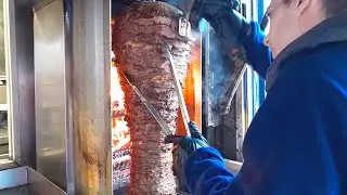 Kebab OPALANY DREWNEM Najsmaczniejszy Kebab w Polsce - w Poznaniu STREET FOOD