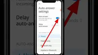 How To Automatic Call Receive Off #shorst #shortfeed #trending