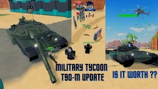 Military Tycoon T90-M Update in Military Tycoon Roblox #robloxmilitarytycoon #militarytycoon