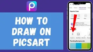 How to Draw on Picsart 2024 | Picsart Tutorial