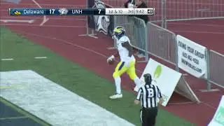 UNH Football vs Delaware Highlights (10-20-18)