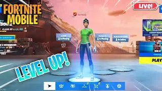 Fortnite Mobile Android Solo Live 60FPS