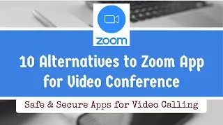 10 Alternatives to Zoom App for Video conference - Best Apps for Group Meeting - Zoom Data Leaked