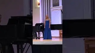 10/10/2023-Junior recital-G.F. Handel, How Beautiful Are The Feet of Them