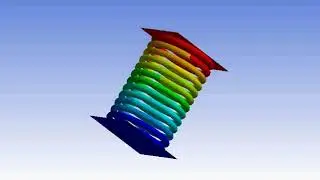 spring Analysis in ansys