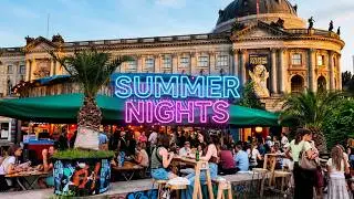 Monbijoupark & Dancefloor I Berlin Summer Nights I Walking Tour 4K Germany