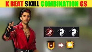 K Character Combination For Cs Rank || Best Character Combination For K character