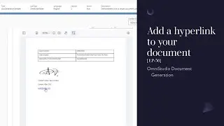 Add a hyperlink to your OmniStudio generated document [EP-36]