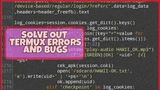 SOLVE OUT ALL TERMUX BUGS AND ERRORS IN THIS VIDEO ❤