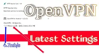 Latest Openvpn settings @SirAppsIncYT