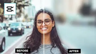 How to blur photo background on capcut