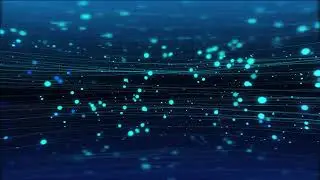 Crystal blue glitter particles background effect II Free & high resolution