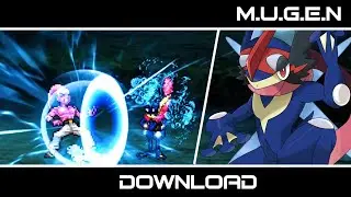 [ NEW CHAR ] Greninja JUS By Planeptune Arte - MUGEN CHAR