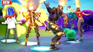 Fortnite Nitrojerry's SHORT FUSE Built-In Emote on Legendary Skins!