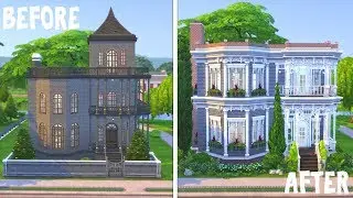 Goth's Family Home \\ Renovating EA || The Sims 4: Speed Build