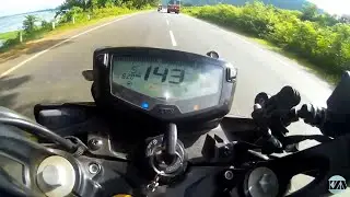 Apache RTR 200 VS Yamaha FZ 25 Race | Top End | Highway battle