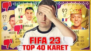 KONEC ÉRY RONALDA A MESSIHO 😱 TOP 40 RATINGŮ VE FIFA 23!