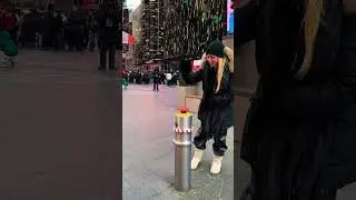 Did you know this trick in Time Square? 🤩 