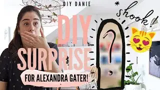 i surprise Alexandra Gater with a dreamy diy magazine stand *PRICELESS REACTION!*