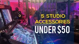 Music Gear UNDER $50 | MUST have Home Studio Accessories