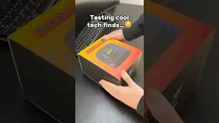 Testing cool tech finds…🤩