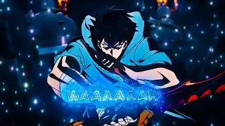 「WAAAAAAR 🥵💙」Solo Leveling「AMV/EDIT」4K