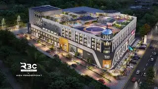 Shopping Mall With Aquarium 3D Architectural Walkthrough - R3C 2023