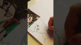 Drawing Naruto 2 Different Side #shorts #naruto