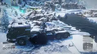 SnowRunner - Прохождение дополнительной миссии ( Обвалившаяся башня ) Season 4: New Frontiers Амур