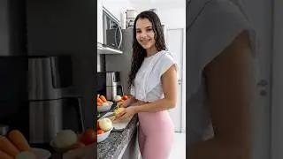 Depois de cozinhar... precisava conversar com vocês 🍳💬