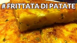 Frittata di Patate e Cipolle. Ricetta facilissima