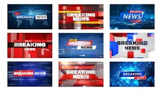 (FREE Templates) 10 Templates of News Broadcast Intro, Broadcast News Opener Templates