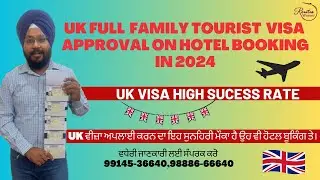 UK Tourist Visa Approval on hotel booking in 2024