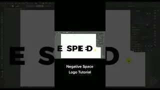 Negative Space Logo Tutorial graphicdesign graphicdesigner logodesign logodesigners logo logotutoria