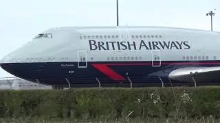 40+ British Airways Jets Parked at Bournemouth Airport during Covid-19 crisis