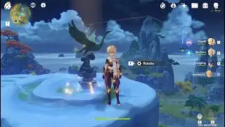 Three Birds Statue Puzzle & Treasure Chest | Genshin Impact