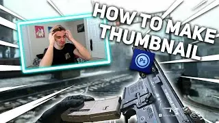 How To Make Modern Warfare Thumbnail - Ps Touch