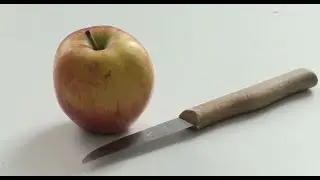Etwas Zeichnen, Thema »Apfel« / Gerd Hauser