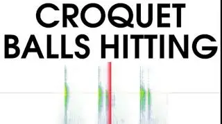 Croquet Balls Hitting Sound Effect