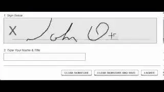 Remote e-Signature Capture