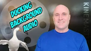 Kinemaster Audio Tutorial:  Audio Ducking Automatically Adjusts Background Music/Sound Volume Levels