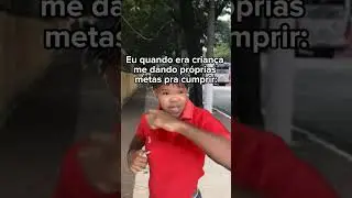 Eu quando era criança me dando próprias metas pra cumprir: kakakakak #shorts