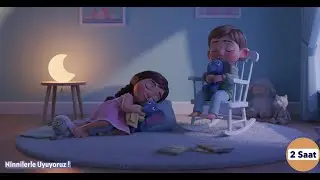 2 Saat Kesintisiz Bebek Uyutan Ninni 😴 (Pedagog Önerili Uyku Müziği & White Noise)