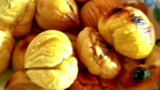 CASTAGNE CALDARROSTE PERFETTE !! IN  PADELLA CON I BUCHI 