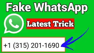 WhatsApp Fake number | How to create WhatsApp fake account with USA number | Latest Trick