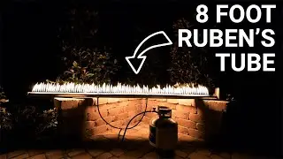 Long Musical Fire Tube (Ruben's Tube)