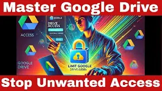 How to Limit Google Drive Access Like a Pro -Restrict Downloading and Sharing in Google Drive