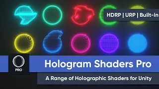 Hologram Shaders Pro 1.0 Showcase