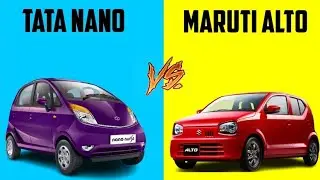TATA Nano vs Maruti Alto Full Comparison In Hindi || Which Is Best?